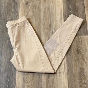 VERTIGO Paris Tan Khaki Equestrian Riding Pants 44